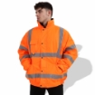 General Workwear FP1656 Polyester Road Clothing Hi Vis Safety Reflective Waterproof Coveralls