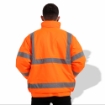 General Workwear FP1656 Polyester Road Clothing Hi Vis Safety Reflective Waterproof Coveralls