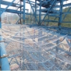 Heavy Duty Polyester Braided and Twisted Diamond Knotted Fall Protection Safety Net for Construction