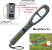 GC 101H Handheld Metal Detector High Sensitivity Security Scanner