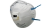 3M 8822 FFP2 Cup Shaped Disposable Respirator Valved Face Mask