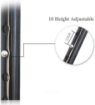 Lightweight Comfortable Grip Elbow Walking Stick Crutches