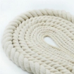 Picture of Undyed Natural 100% Three Strands Twisted Strong Cotton Rope