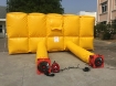 Picture of EMERGENCY RESCUE INFLATABLE JUMPING AIR CUSHION WITH INFLATABLE FAN