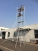 Heavy Duty Aluminium Alloy 2mm Portable Scaffolding Working Mobile Tower Ladder