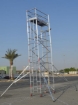 Heavy Duty Aluminium Alloy 2mm Portable Scaffolding Working Mobile Tower Ladder
