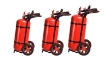 50 KG Dry Chemicals Powder Fire Extinguisher Wheeled Trolley