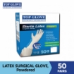 Top Glove Sterile Latex Examination Powdered Surgical Disposable Gloves