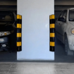 Reflective Rubber Column Guard Wall Protector