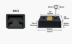 Reflective Rubber Dock Bumper