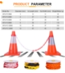 Red & White Traffic Warning Plastic Chain
