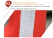 Plastic Anti Collision Red Traffic Road Block Water Barrier