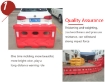 Plastic Anti Collision Red Traffic Road Block Water Barrier