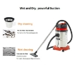 Portable Industrial BF575 30L Stainless Steel Red Wet And Dry Vacuum Cleaner