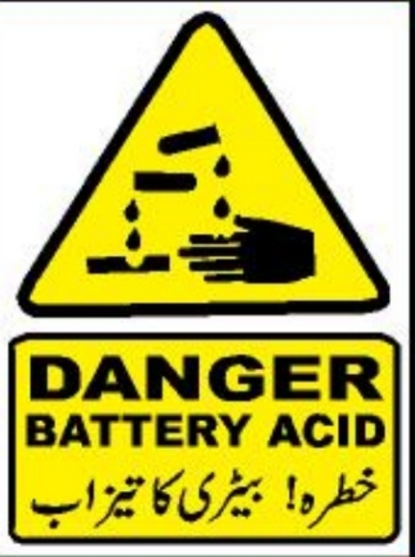 Picture of MW-544 BATTERY ACID