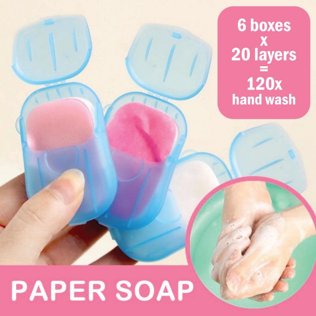 6397 - Paper Soap - 6pcs / box
