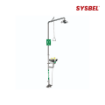 SYSBEL WG7053F Safety Equipment SS Drench Shower Combination Units with Eye and Face Wash