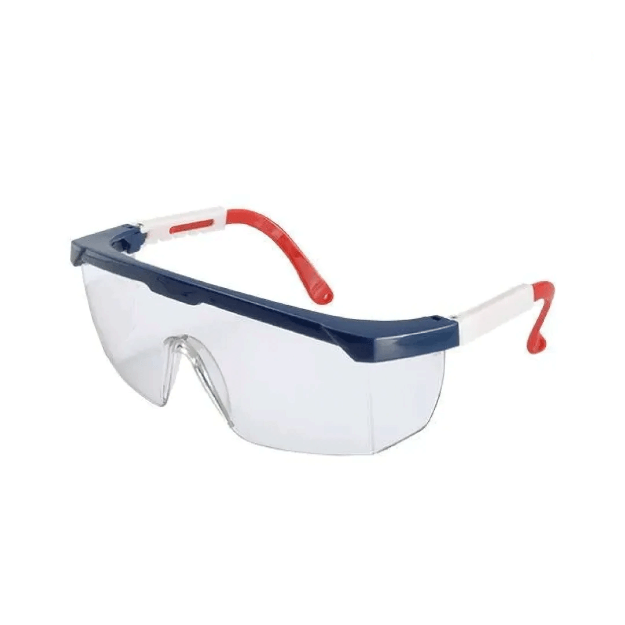 Adjustable Legs SS 2533J Clear Lens Safety Goggles Anti Fog Protective Eyewear