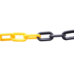 Yellow & Black Traffic Warning Plastic Chain