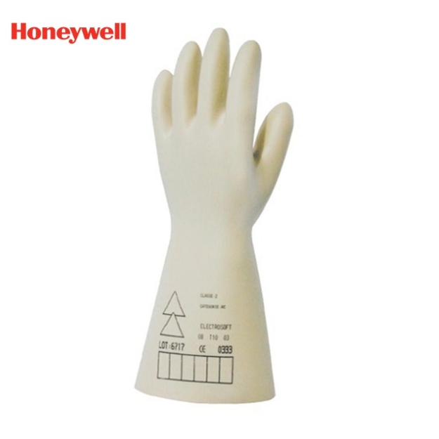Honeywell Electrosoft Class 1 7500 Volts 7.5KV Rubber Gloves