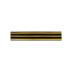 Reflective UV light Protected Yellow Strip Flat Pattern Rubber Wall Guard