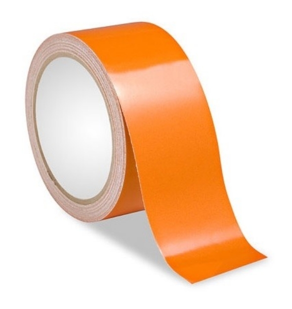 Road Safety PVC Orange Reflective Tape