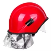 American Style ABS Fire Fighting Fireman Helmet With Face Shield