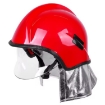 American Style ABS Fire Fighting Fireman Helmet With Face Shield