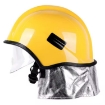 American Style ABS Fire Fighting Fireman Helmet With Face Shield