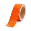 Road Safety PET Diamond Grade Orange Adhesive Reflective Warning Tape
