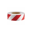 Reflective Adhesive Red And White PVC Warning Tape