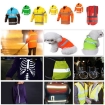 High Visibility Polyester Silver Grey Reflective Tape