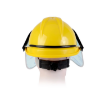 Safeyear W-018 Safety Helmet with Blue Eagle A2 Bracket and FC25 Visor Face Shield