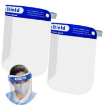 Madicated Polycarbonate Face Cover Full Eye Protection Anti Spittle Safety Face Shield