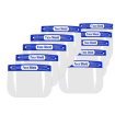 Madicated Polycarbonate Face Cover Full Eye Protection Anti Spittle Safety Face Shield