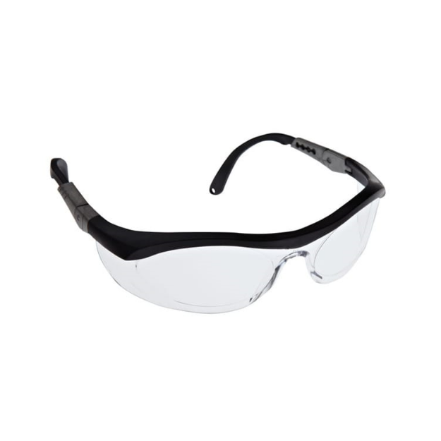 Taiwan SX-55 Clear Adjustable Angle Sticks Impact Resistant Polycarbonate Lens Safety Spectacle