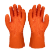 Orange PVC 708 Anti Slip Oil & Waterproof Strong Grip Safety Protection Gloves