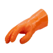 Orange PVC 708 Anti Slip Oil & Waterproof Strong Grip Safety Protection Gloves