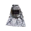 Aluminized AS002 Silver Fire Proof Flame Retardant Double Coated Safety Suit