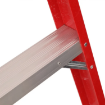 High Quality Insulated Fiberglass A-Type Aluminum Step Domestic Ladders