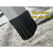 High Quality White Carbon Steel Folding Step Ladder with Anti Slip Rubber Pads