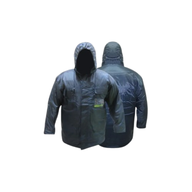 General Workwear FY1653 Navy Blue Polyester Parka 3 in 1 Safety Waterproof Coveralls Jacket