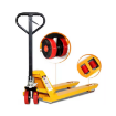 Sunrise AC20 Alloy Steel Rubber Covered Handle Polyurethane Wheel 2 Ton Hand Pallet Truck