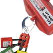 LOTO BD-K01 25MM Hook Steel Group Lockout Hasps For Industrial Equipment