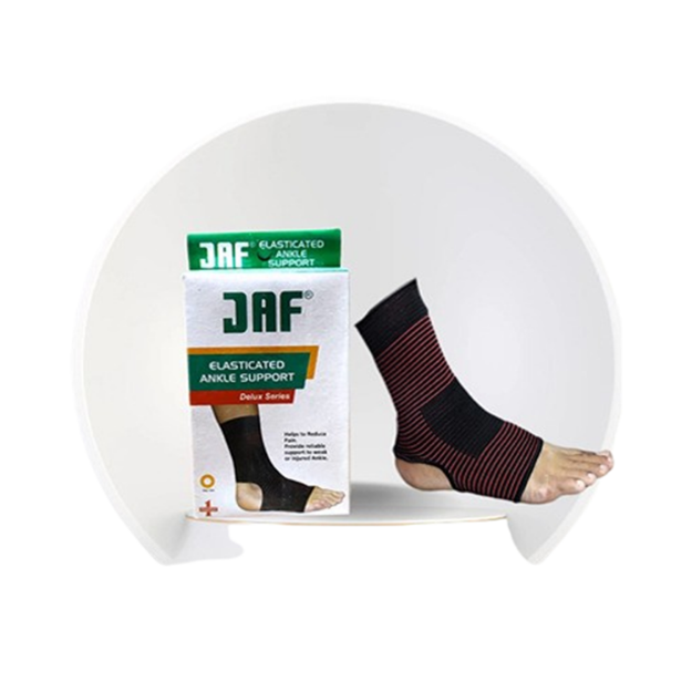 JAF Elasticated Seamless And Smooth, Breathable Ankle Support Sleeves