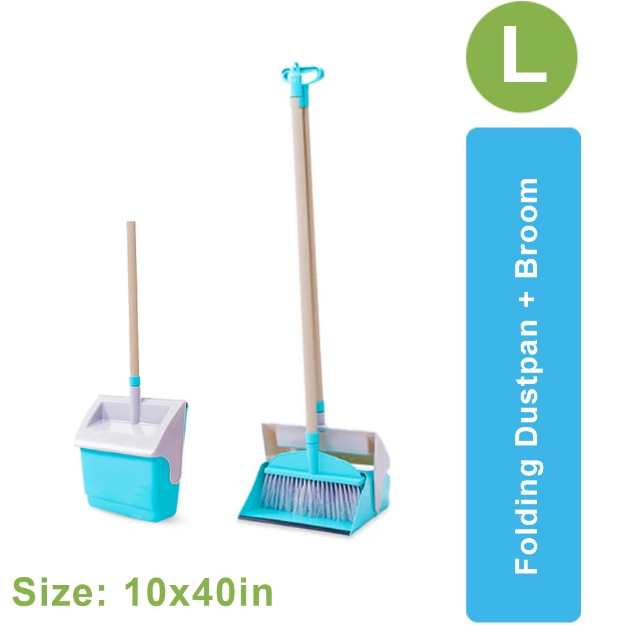 Industrial Cleaning Broom Folding Dustpan Set For Home Cleaning Equipment