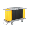 Industrial AF 8169 Large Size Multifunctional Hotel Service Cart Trolley Cleaning Janitorial
