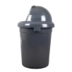 Industrial  XDL-80A-1 Plastic Round Recycling Garbage Dustbin With Push Lid