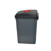 Outdoor AF 7333A 180 Litre Plastic Garbage 3in1 Compartment Recycle Trash Trolley Dustbin with wheels