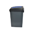 Outdoor AF 7333A 180 Litre Plastic Garbage 3in1 Compartment Recycle Trash Trolley Dustbin with wheels